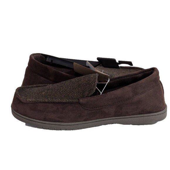 Dearfoams Men's Slippers Size XL (13-14) & M (9-10) Brown - Picture 5 of 6